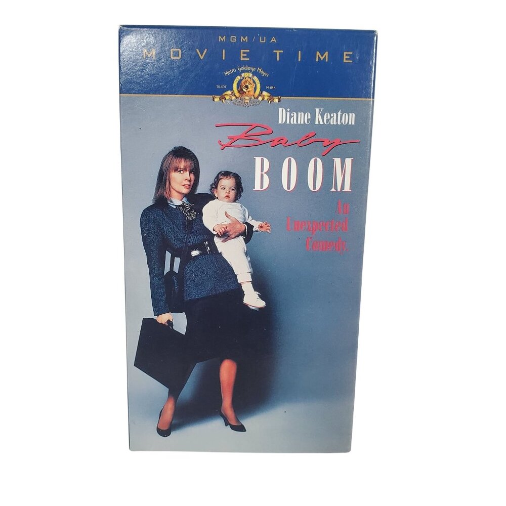 Baby Boom VHS 1987‎ Diane Keaton Romantic Comedy MGM UA Movie Time Tested